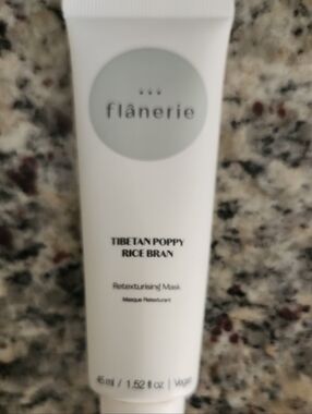 Flânerie Tibetan Poppy Rice Bran Retexturising Mask -NEW